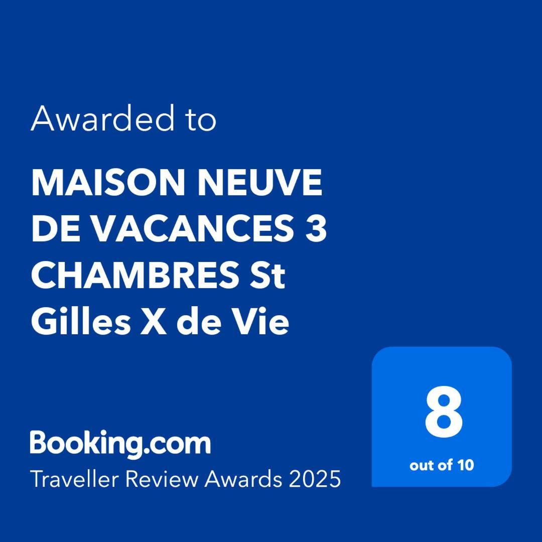 Maison 3 Chbres 3 Etoiles St Gilles X De Vie 생 질 크루아 드 비 외부 사진
